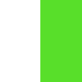 White / Lime Green